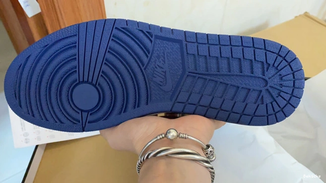 Rep BK og retro ''metallic navy'' jordan 555088-106 high 1 air 1206